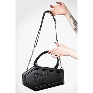 Killstar Our beast coffin shaped handbag shoulder bag